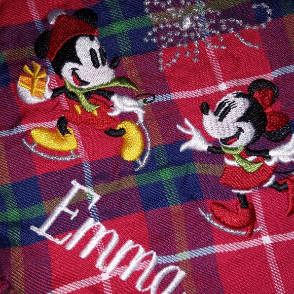 Disney NWOT "Emma" Nightgown, Sz 2, Minnie/Mickey Embroidery - Picture 2 of 9